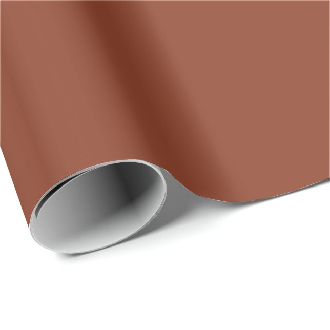 Papier Cadeau Marron (Coin rond)