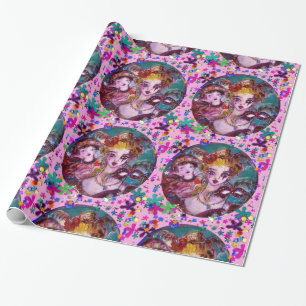 PAPIER CADEAU MASQUERADE DE VALENTINE VÉNÉTIENNE MASQUÉRADE MASQ