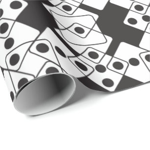 Papier Cadeau Matrices noires