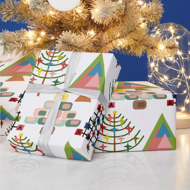 Papier Cadeau MCM Xmas Trees (Vacances)