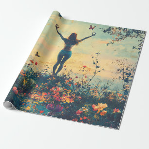 Papier Cadeau Méditation sereine au lever du soleil (1)