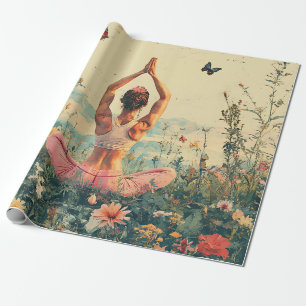 Papier Cadeau Méditation sereine au lever du soleil (3)