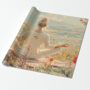 Papier Cadeau Méditation sereine au lever du soleil (5)