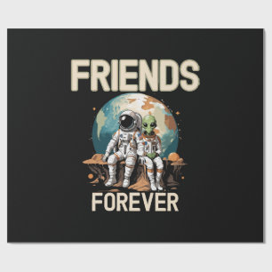 Papier Cadeau Meilleurs amis pour toujours