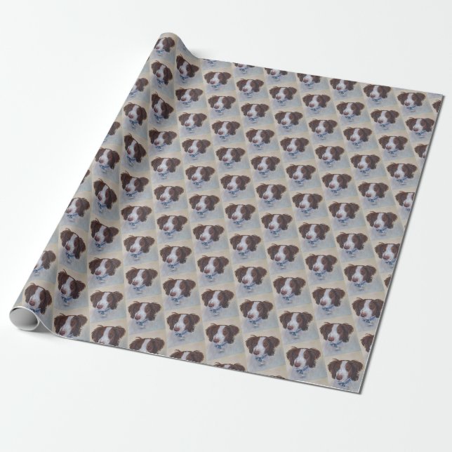 PAPIER CADEAU MÉLANGE AUBURN MAJESTUEUX DE POSEUR (Déroulé)