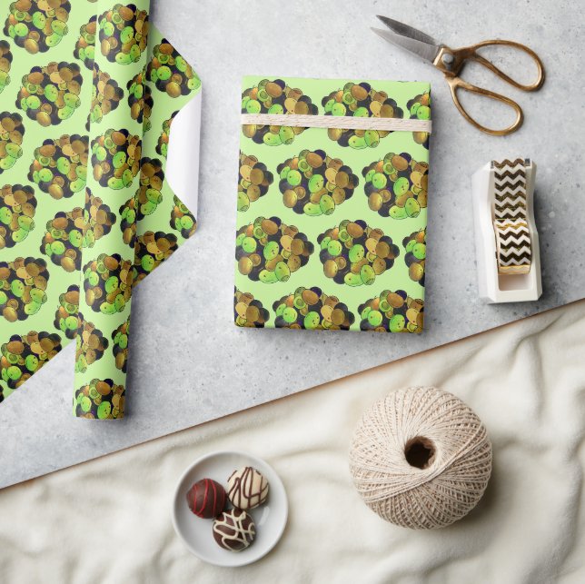 Papier Cadeau Mélange d'olives méditerranéennes Cuisine grecque  (Artisanat)