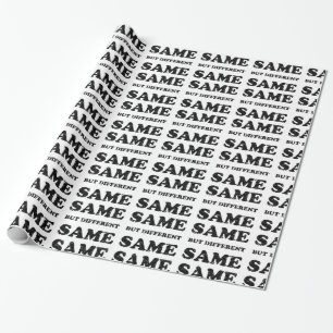 PAPIER CADEAU MÊME MAIS DIFFÉRENT