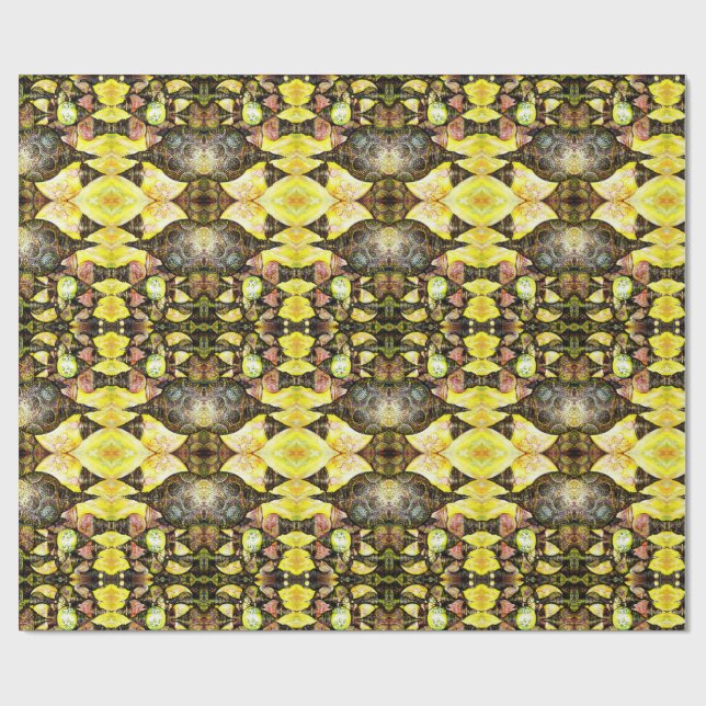 Papier Cadeau Même plus grande idée de couleur (Plat)