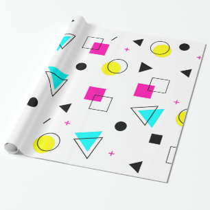 Papier Cadeau Memphis 80" papier d'emballage de conception de s