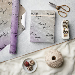 Papier Cadeau Merci de revendeur d'enveloppes de bulles de saphi