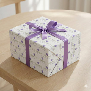 Papier Cadeau Merci Pour Être Vous Envelopper Du Papier