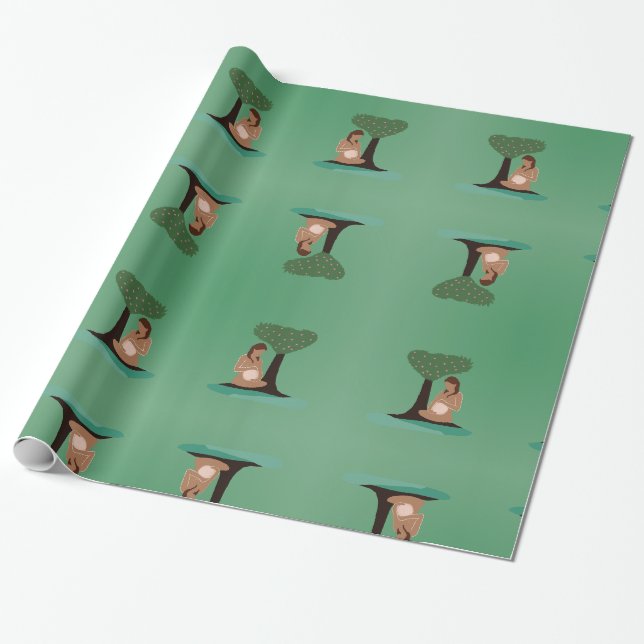 Papier Cadeau Mère (Déroulé)