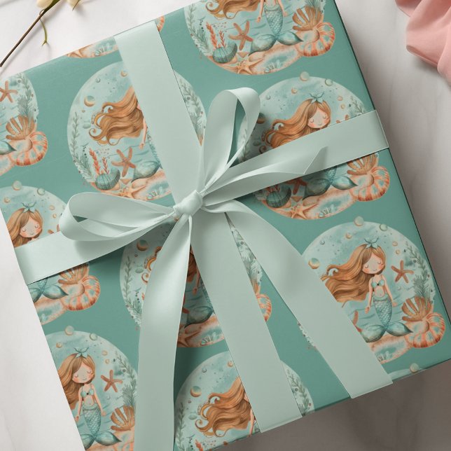 Papier Cadeau Mermaid Dreams Kids (Créateur téléchargé)