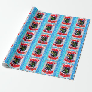 PAPIER CADEAU MERRY SQUATCHMAS