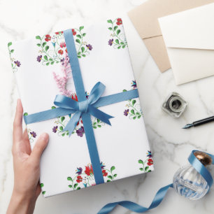 Papier Cadeau Message d'amoureux vintages