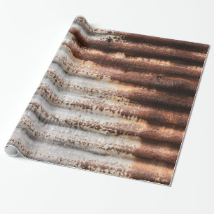 Papier Cadeau Metal Vintage