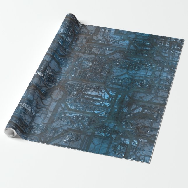 Papier Cadeau metallica (Déroulé)