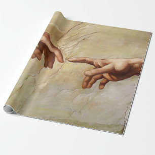 Papier Cadeau Michelangelo Création de la chapelle Sixtine d'Ad