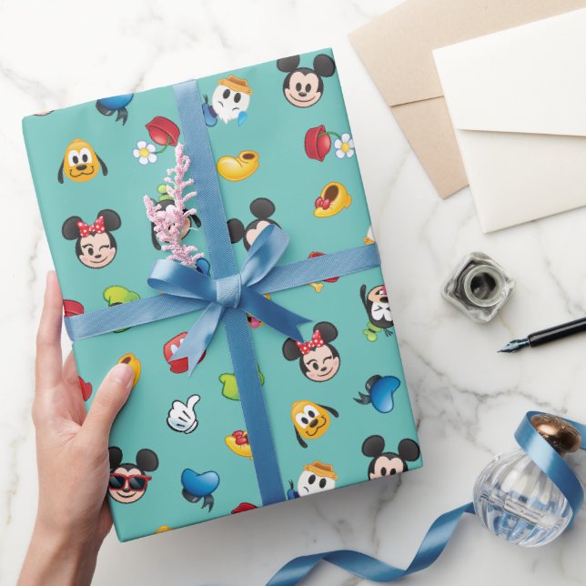 Papier Cadeau Mickey & Friends Emoji Motif (Cadeaux)