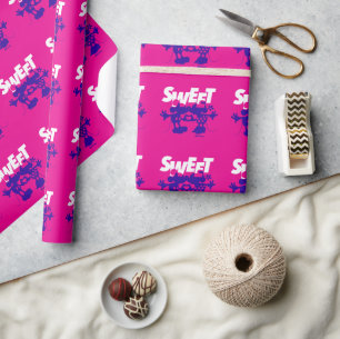Papier Cadeau Mickey & Minnie Souris  Sweet! Saint-Valentin