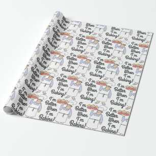 Papier Cadeau Mieux vaut cuisiner