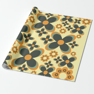 Papier Cadeau mignon motif pétale de fleur 9