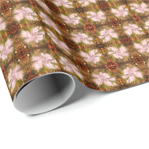 Papier Cadeau Milkweed   Papillon   Sangria   Miroir