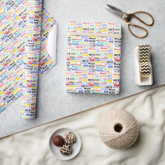 Papier Cadeau Mille Mots - 1000 Mots (Artisanat)