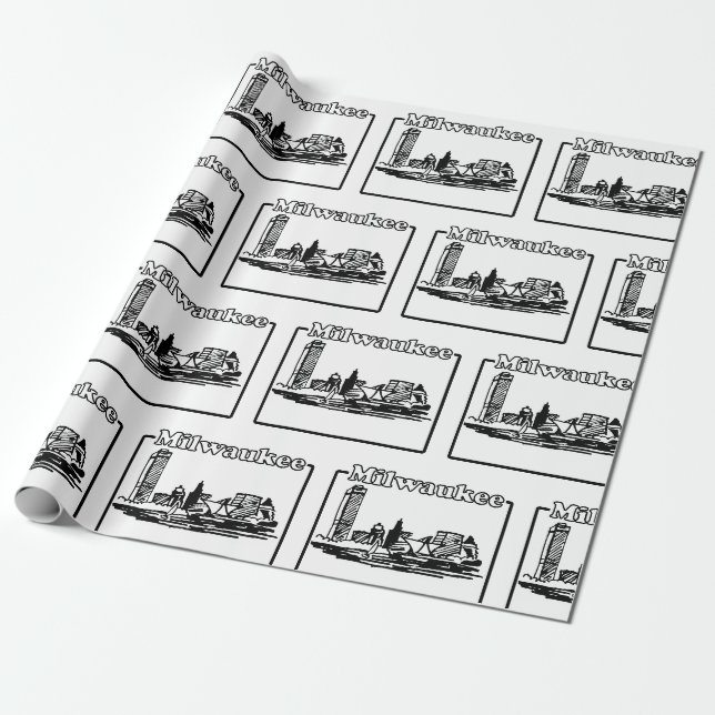 Papier Cadeau Milwaukee (Déroulé)