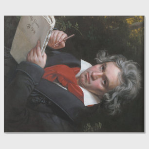 Papier Cadeau Missa Solemnis : Ludwig Beethoven Musique Classiqu