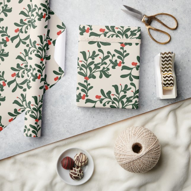 Papier Cadeau Mistletoe (Artisanat)