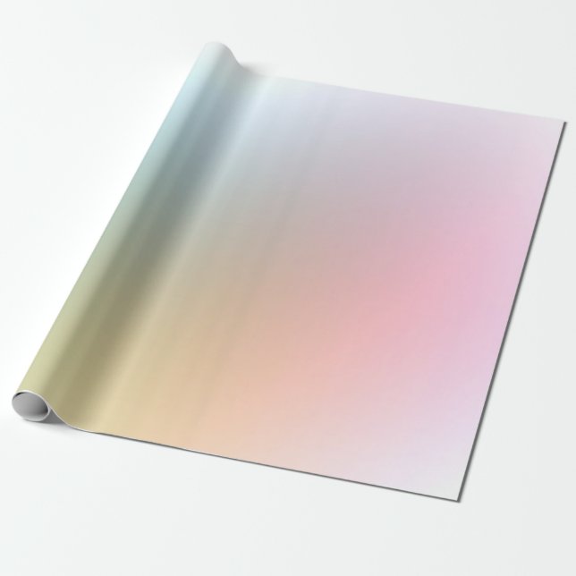 Papier Cadeau Modèle coloré Élégant Moderne tendance (Déroulé)