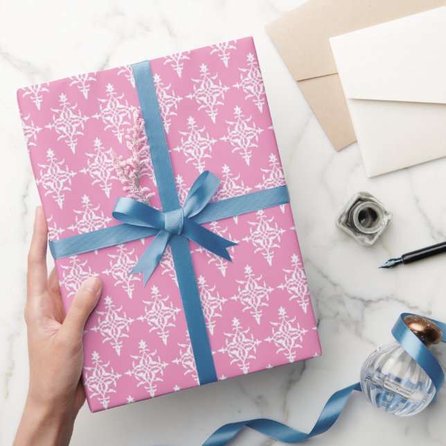 Papier Cadeau Modèle de Damas élégant N'importe quelle occasion (Cadeaux)
