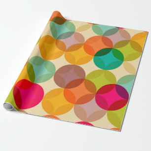 Papier Cadeau Modèle de motif abstrait vintage, arrière-plan