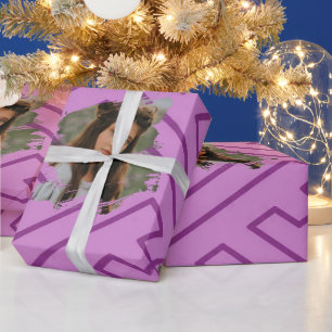 Papier Cadeau Modèle de photo personnalisé Inspiration grecque R