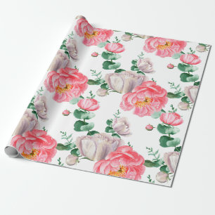 Papier Cadeau Modèle floral