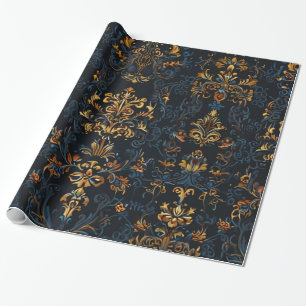 Papier Cadeau Modèle floral