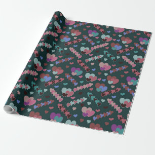 Papier Cadeau Modèle floral cool