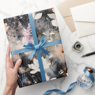 Papier Cadeau Modèle floral délicat