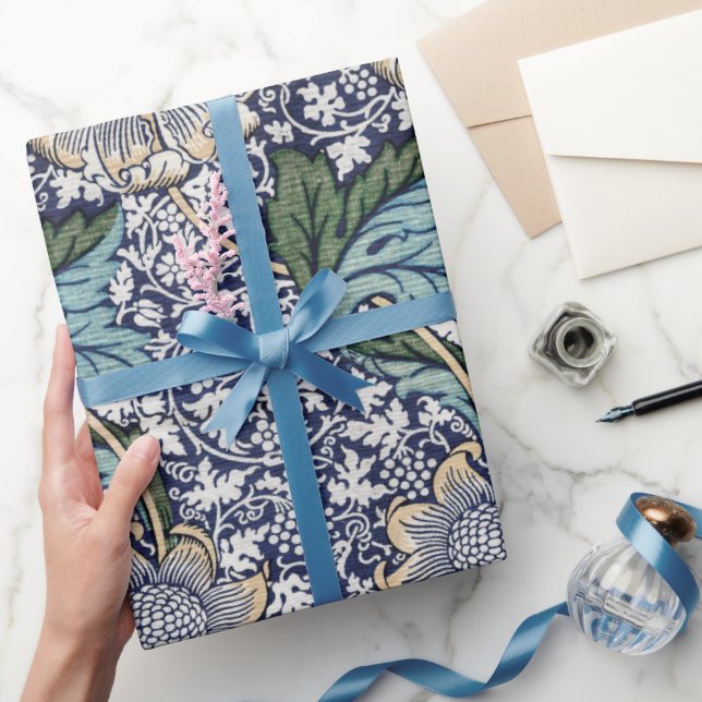 Papier Cadeau Modèle floral - William Morris (Cadeaux)