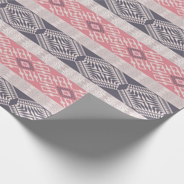 Papier Cadeau Modèle tribal ethnique du sud-ouest (Coin)