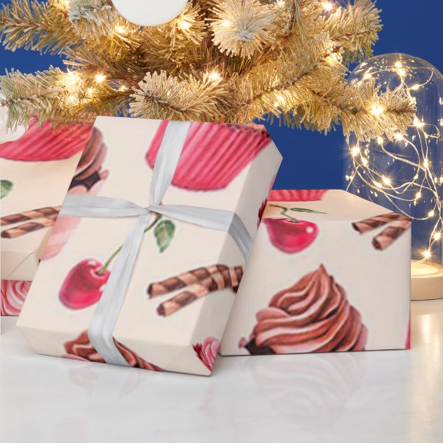Papier Cadeau Moderne (Vacances)