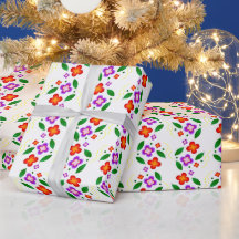 Moderne Floral Vibrant Sans Couture Botanique Lumi