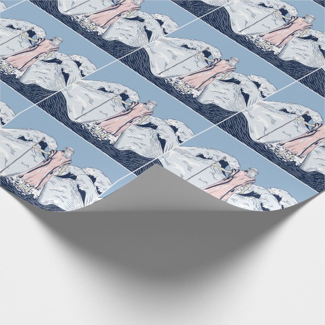 Papier Cadeau Moïse et la mer de départ (Coin)