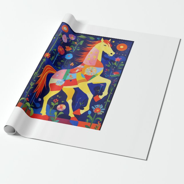 Papier Cadeau "Moments magiques enveloppés" (Déroulé)