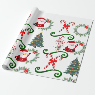 Papier Cadeau Mon plaisir Père Noël
