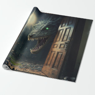 Papier Cadeau Monstres lurk