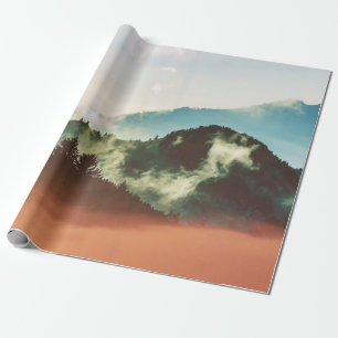 Papier Cadeau Montagne puissante