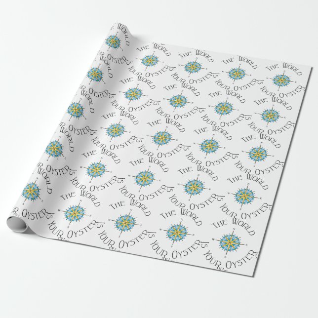 Papier Cadeau Montrez votre huître (Déroulé)