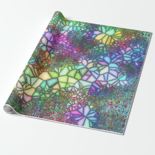 Papier Cadeau Mosaïque en verre tendu